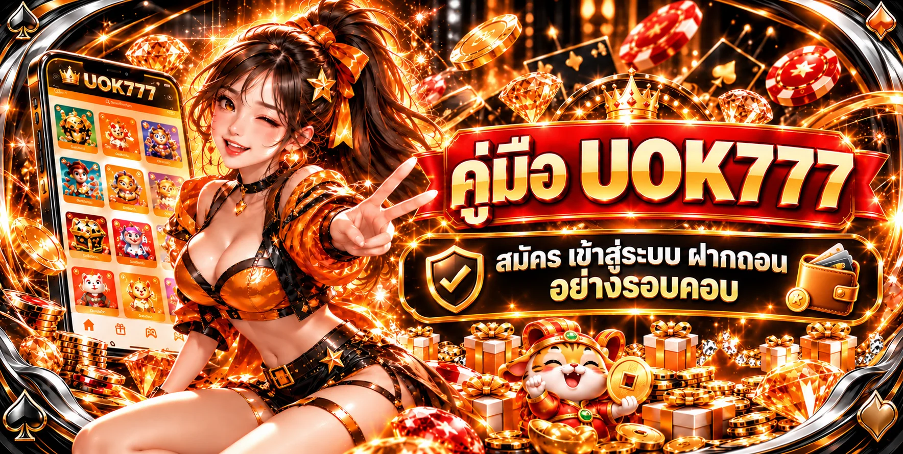 UOK777 คู่มือสมัคร เข้าสู่ระบบ ฝากถอนอย่างปลอดภัย